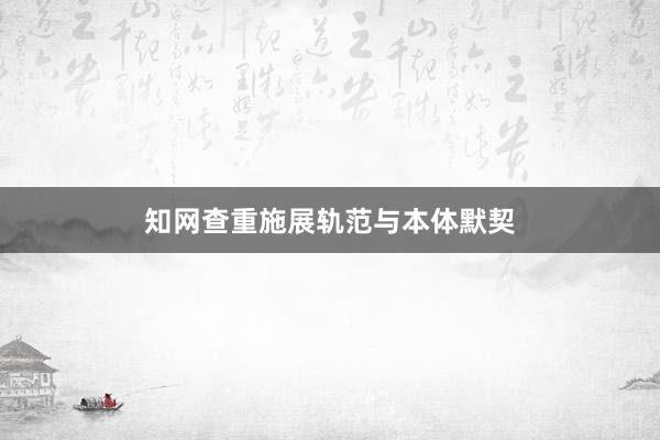 知网查重施展轨范与本体默契